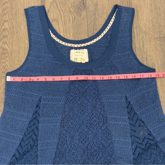 Anthropologie Meadow Rue Women's Sleeveless Crochet Lace Top Size Large - Picture 4 of 7